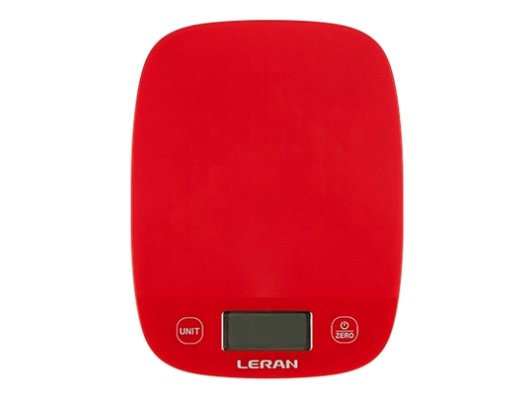 Весы кухонные LERAN EKS SIMPLE LINE RED